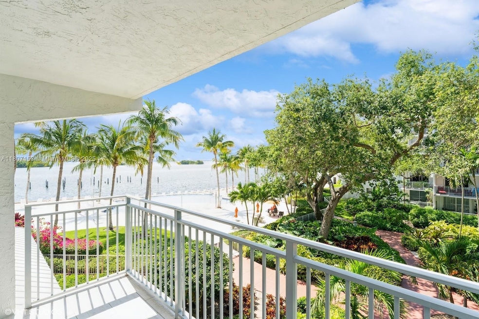Balcony water views