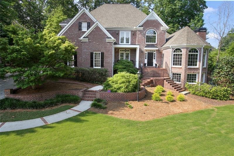 This stateliness of this stunning executive home b