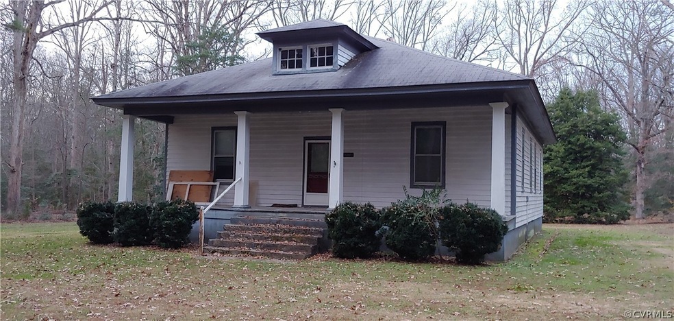 Front View of Home with Full Porch