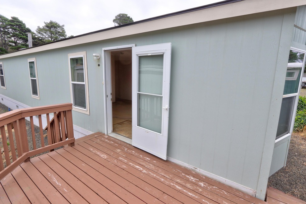 North side and deck