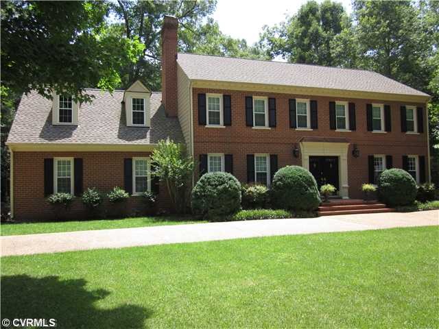 Exterior Front - Brick front Colonial in desirable
