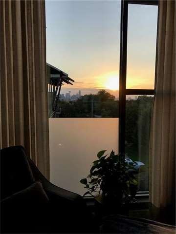 Morning Sunrise with downtown view of Austin!  Bea