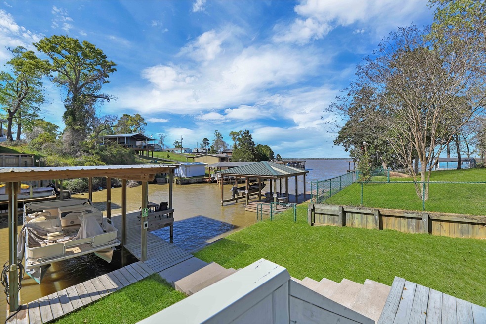 How is  THIS for a back porch view??? New boat sli
