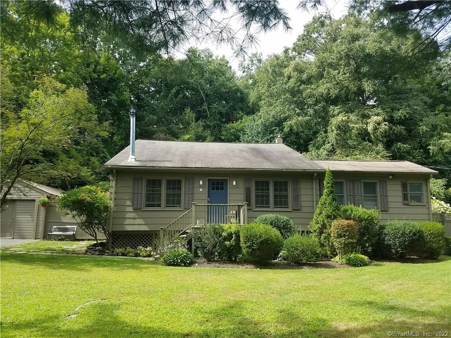 Front of home & garage/studio