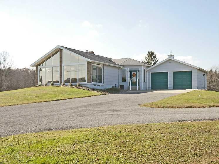 Exterior Front. Front View - Overlooks Rural Count