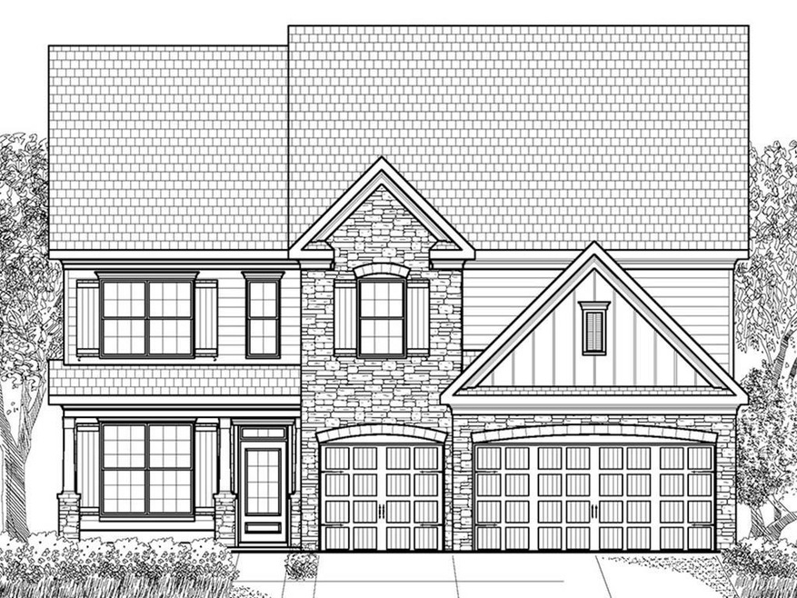 b&w rendering. not actual home.