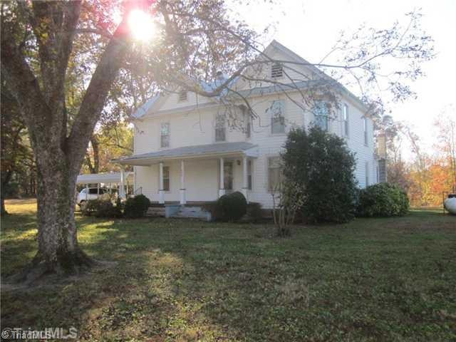 Exterior Front. seller put vinyl siding on home to insure no maintenance