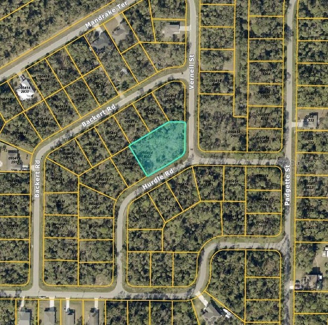 Over 1/2 Acre corner lot across from SMH Hospital.