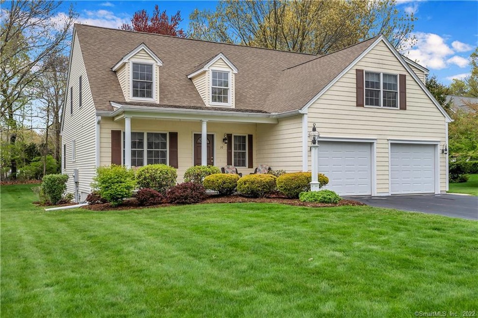 Front view of charming Contemporary Cape, situated