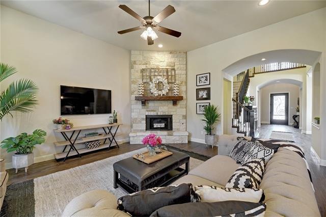 Relax with family & friends and enjoy great conversation around the cozy fireplace.