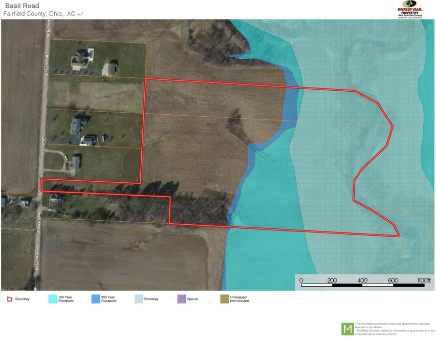 Basil Road Aerial Flood Plain