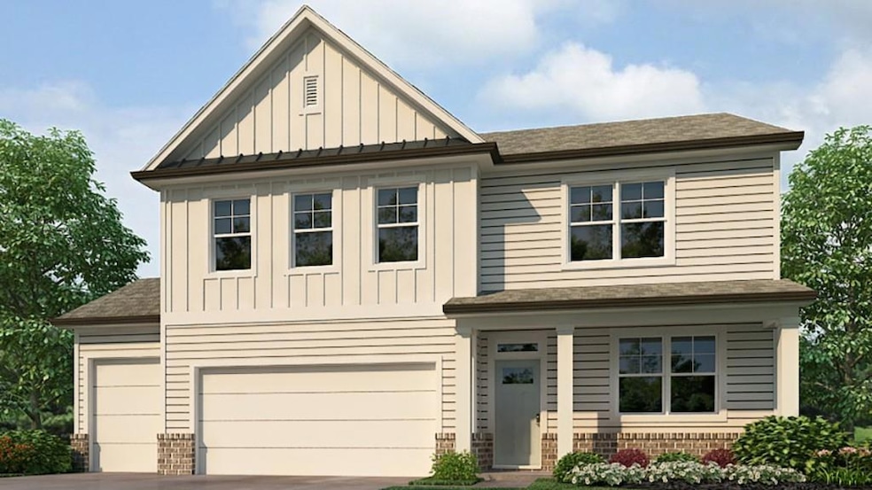 Hanover front exterior of elevation NR at Falcon Landing