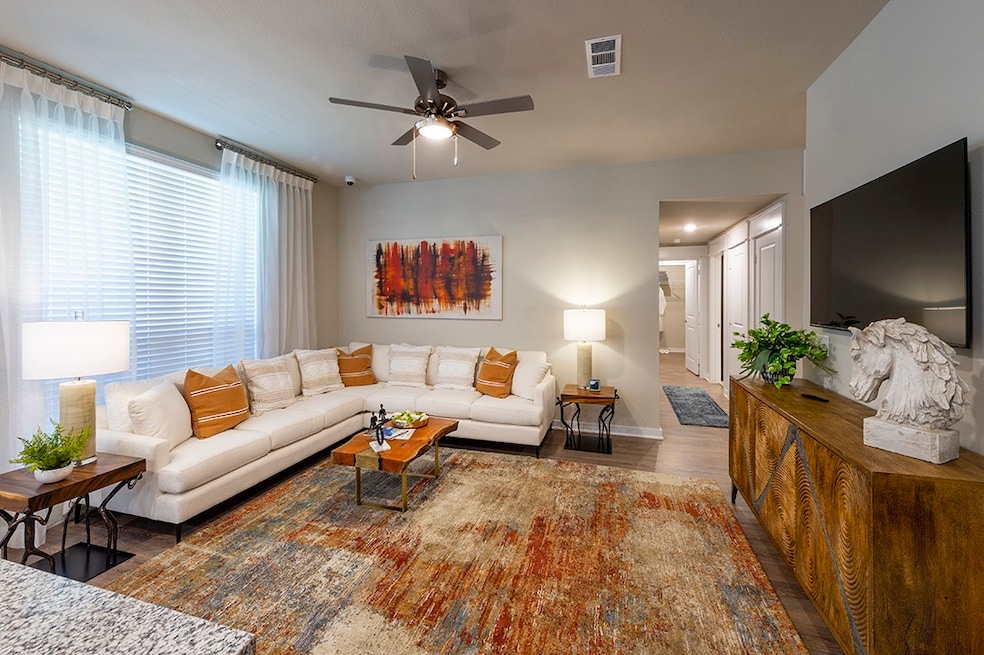 Living room - not actual unit, photos are of furni
