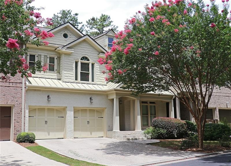 Fresh look Craftsman style all sided brick townhou