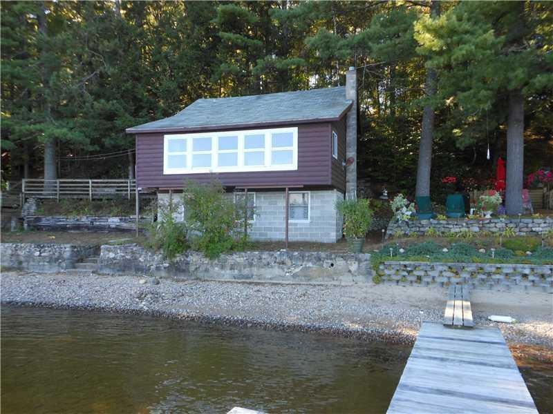 Exterior Front. View from neighbors dock