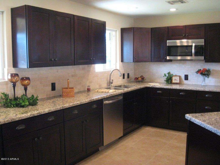 Kitchen with new upgraded cabinets