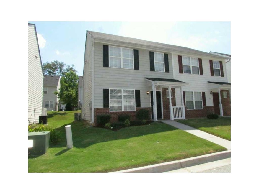 Exterior Front. This townhome community was built 