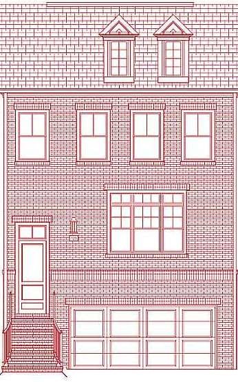 Exterior Front. Beautiful brick town home in West 