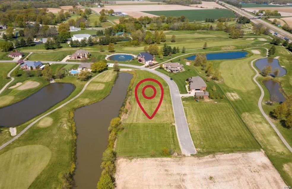 Golf Course lot on the spillway!