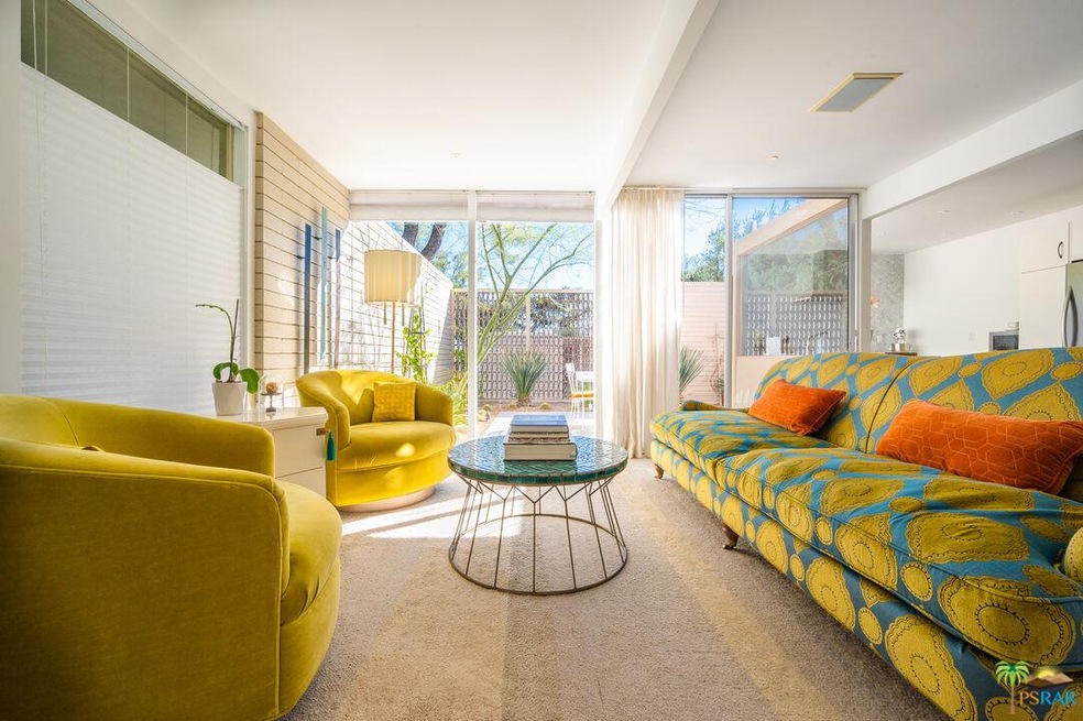 123: Living room to private patio