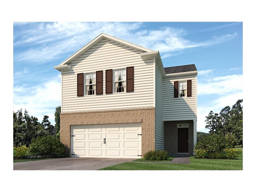 Color Rendering of Plan & Elevation.