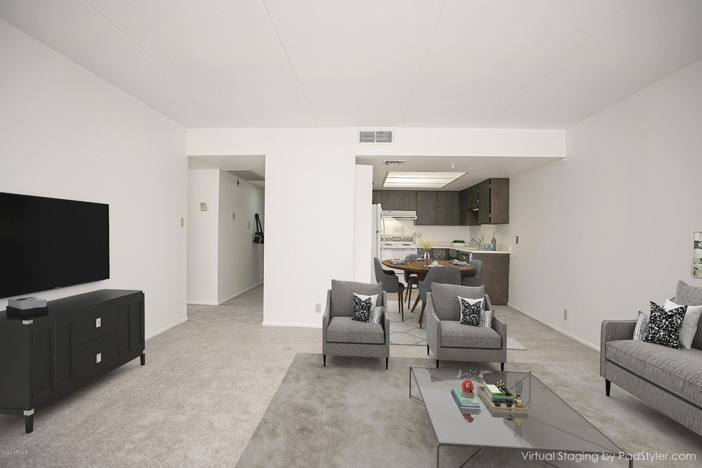 409 kitchen and living