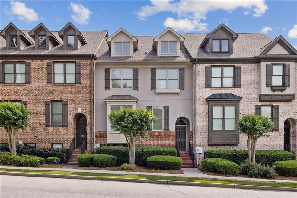 Front View With Lovely Landscaping