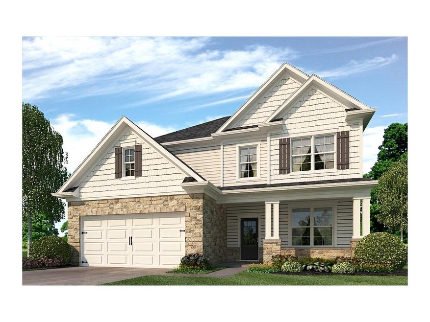 Color Rendering of Plan & Elevation.