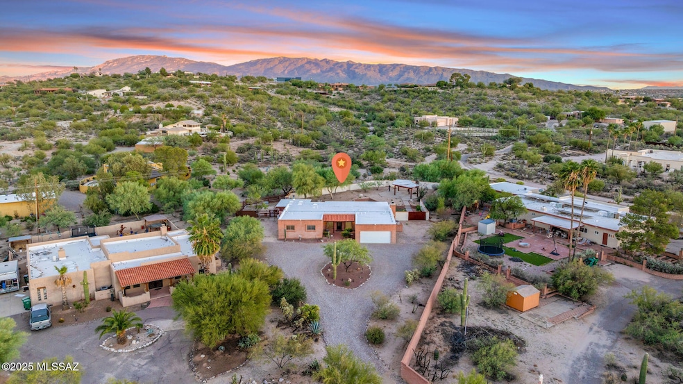 Soaring above 9460 E Catalina Hy