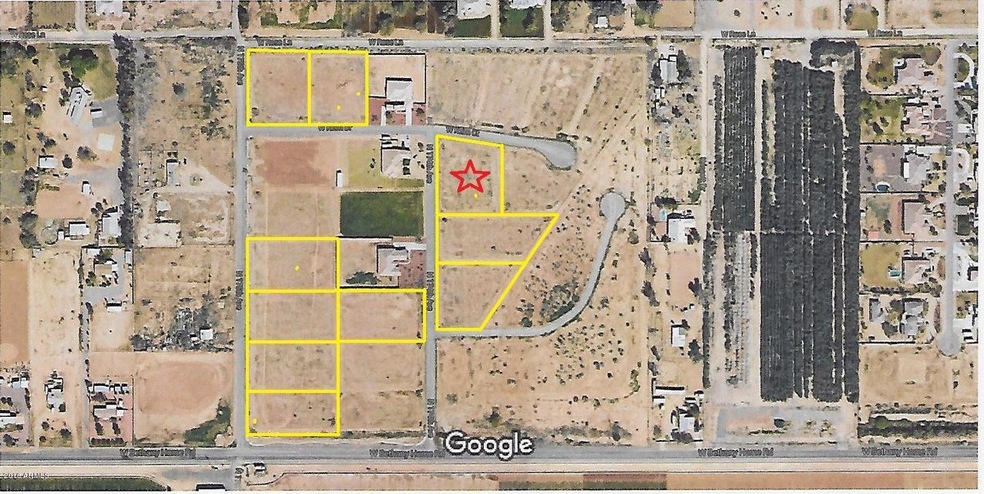 Tara Estates Map-17337 W Keim CT