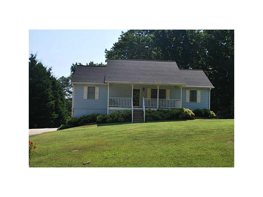 Exterior Front. Ranch with split bedroom plan