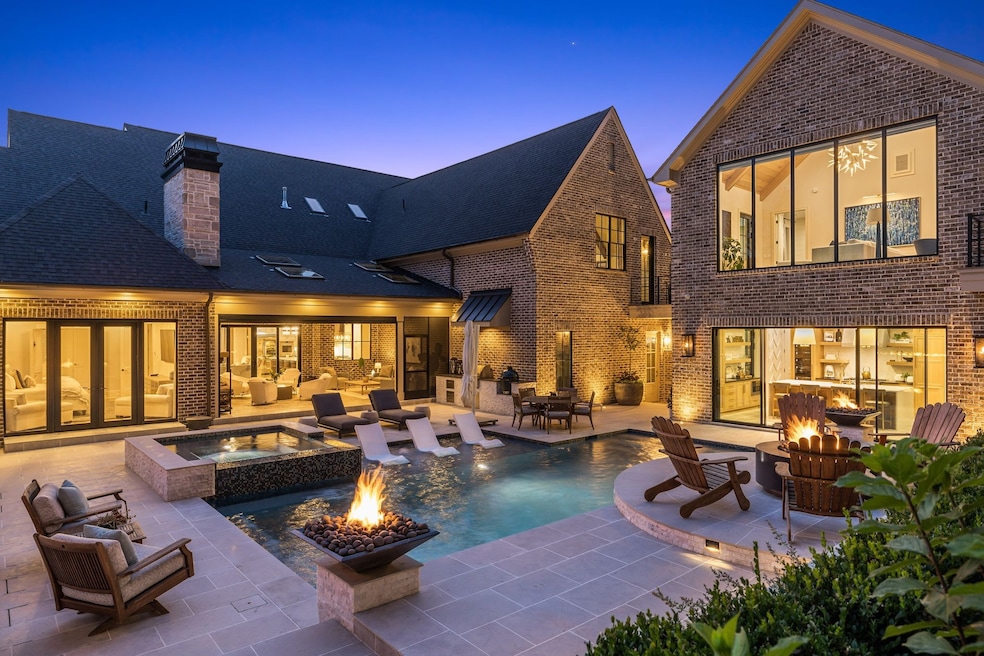 Private backyard oasis