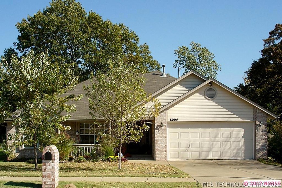 Home is just minutes from Creek Turnpike and has a