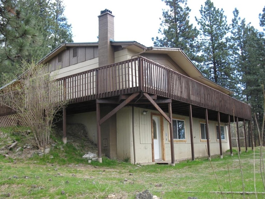 Rear of house