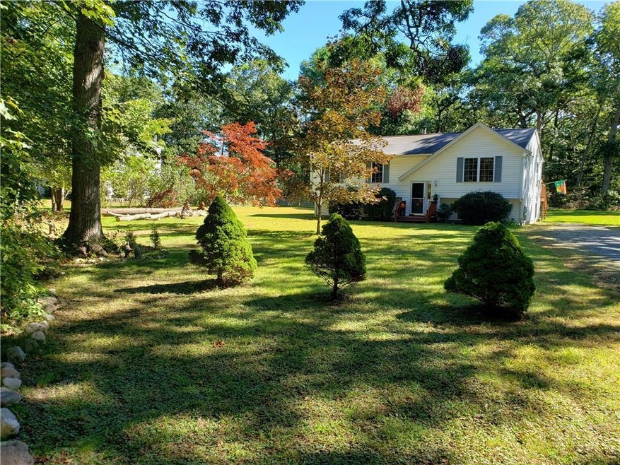 One acre of land, mostly flat.