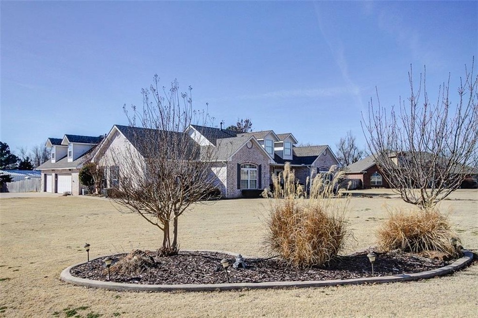 L shaped plan of this home allows ease in parking 