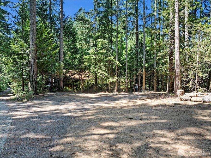 Building site from driveway