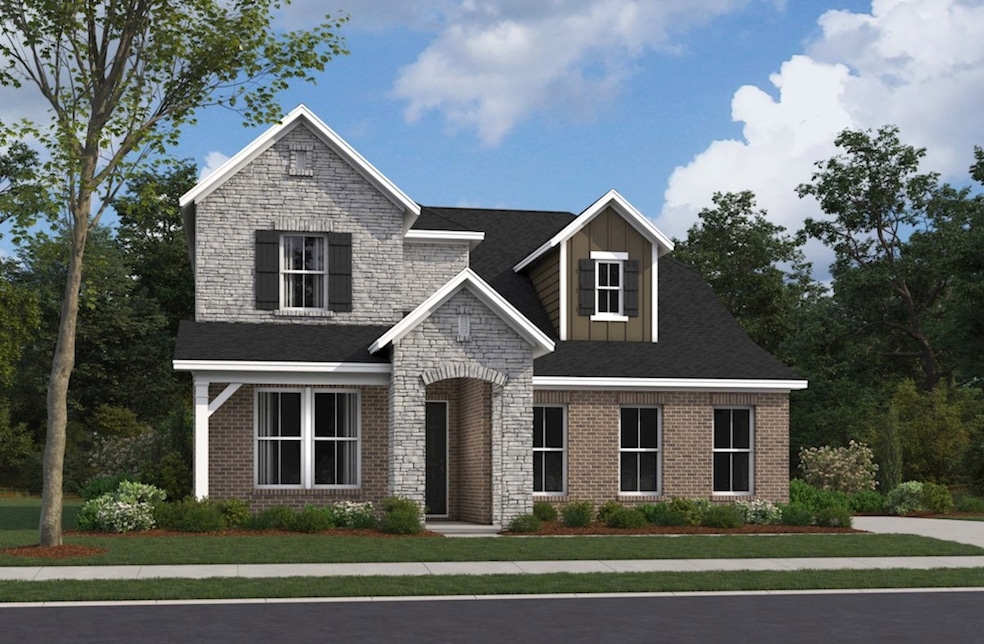 French Country L Elevation