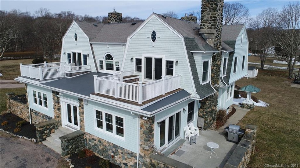 Elegant Edgemere Manor showing deck for Unit #3 wi