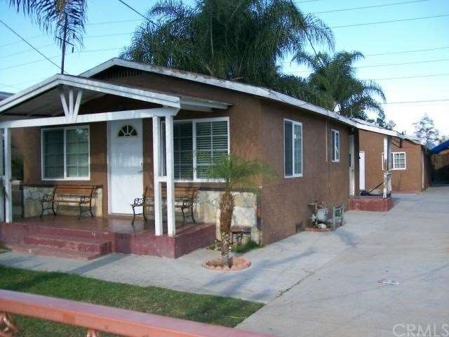 The front of the house.  As you can see the drivew