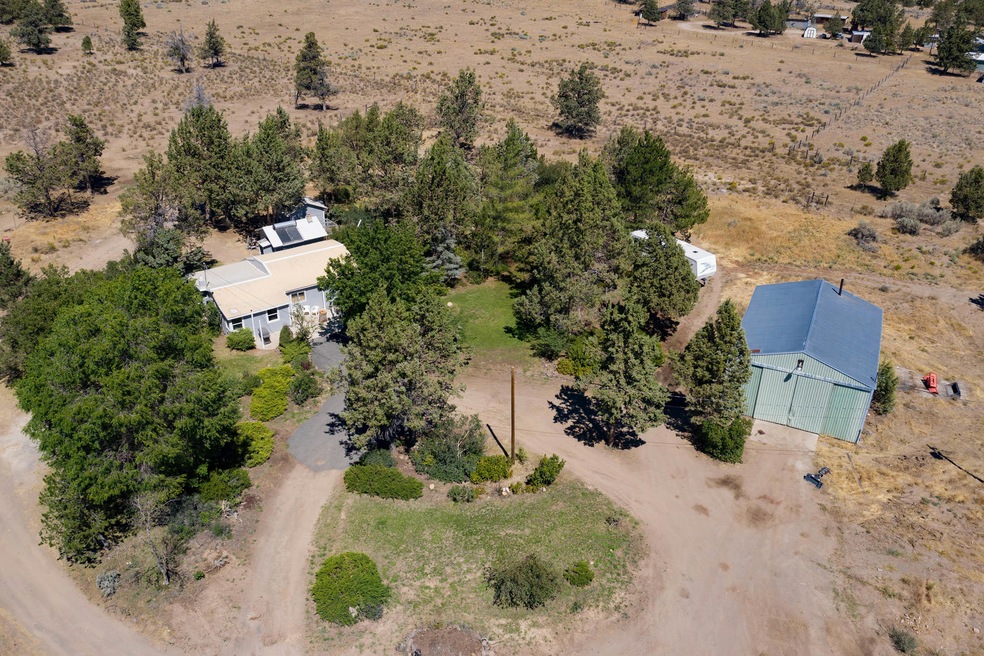 Aerial of Home - Shop