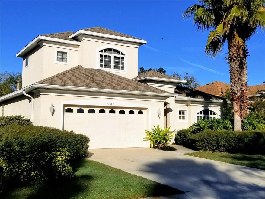 Exterior Front. This home backs up to a preserve a