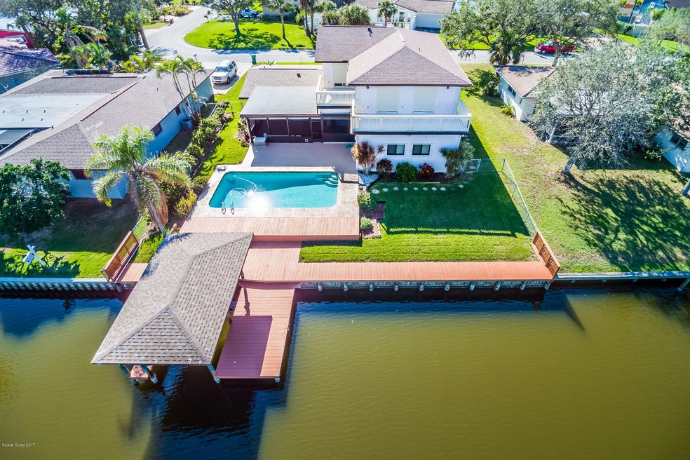 Rear of Home