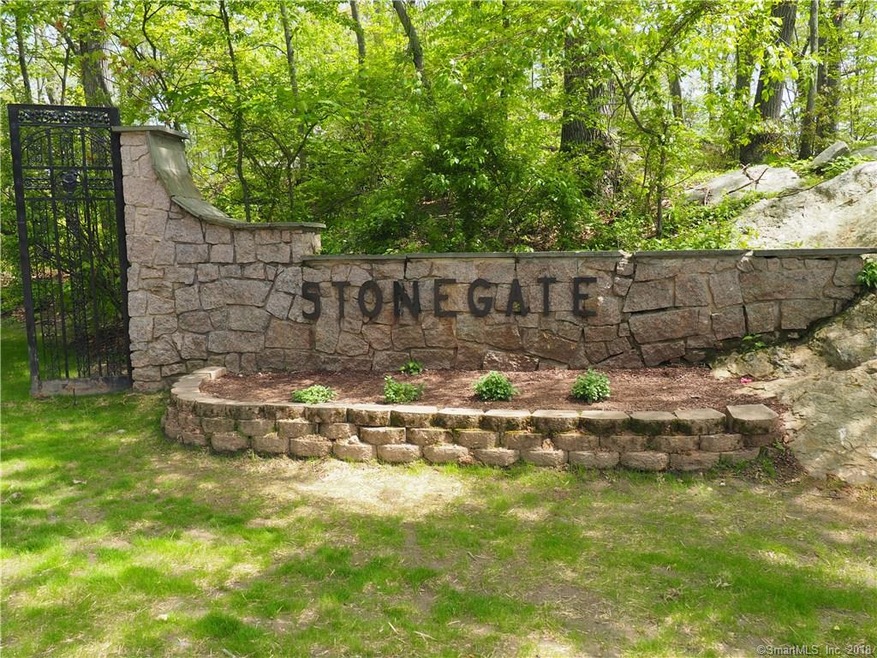 Entrance to Stonegate condominium
