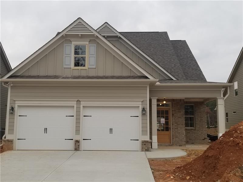 Homesite 20 is the Hopewell floor plan with master
