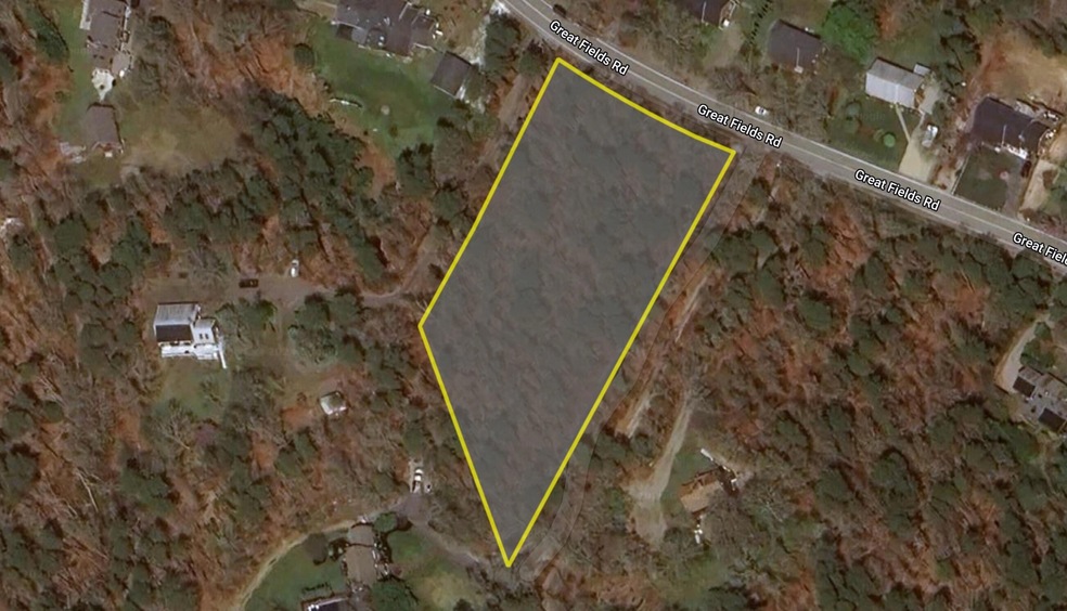 Sat image of lot