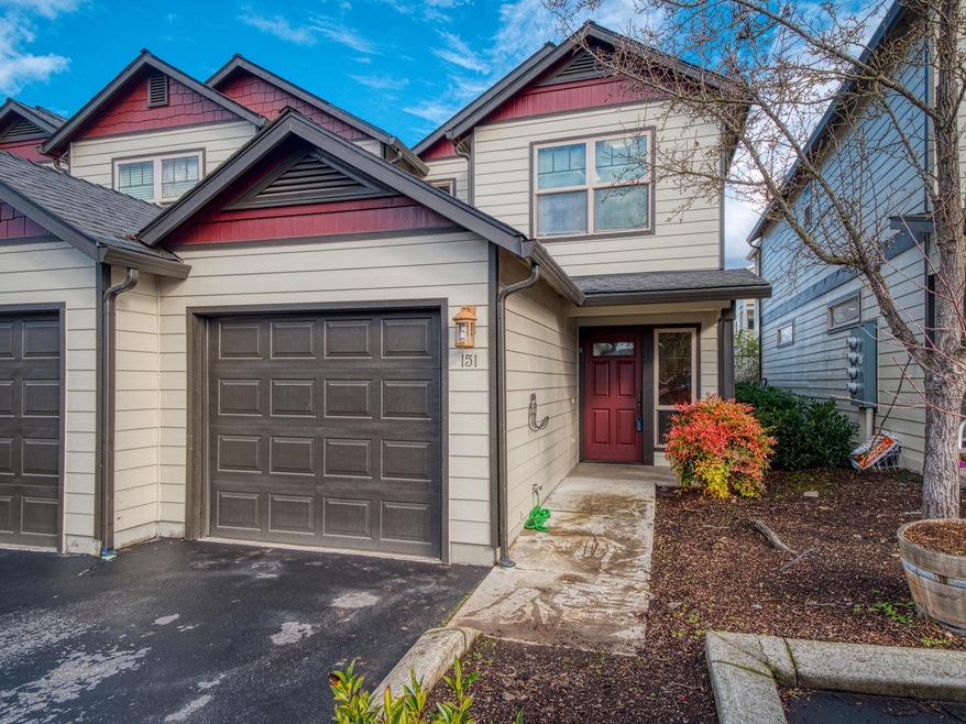 Entry and garage
