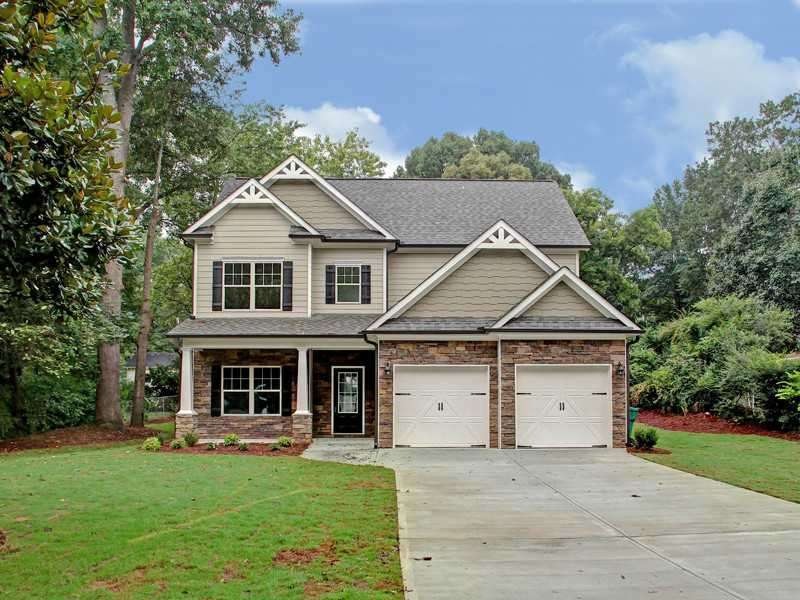 Exterior Front. Example of the elevation from a pr