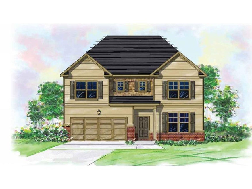 Color Rendering of Plan & Elevation