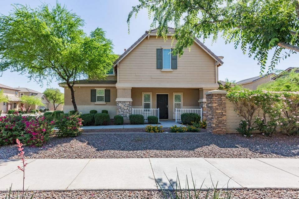 1) FRONT OF HOME